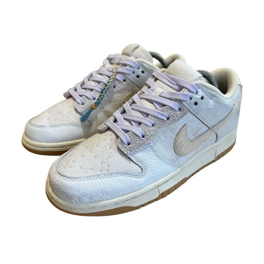 NIKE Atmos DUNK LOW RETRO QS Size 9 Japan Exclusive White/ Cream